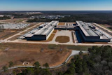 Meta's Stanton Springs Data Center is visible Jan. 13, 2026, in Newton County, Ga.