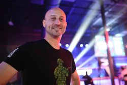 Joshua Baer, the founder and CEO of Capital Factory, poses for a photo at the Force Con event, May 29, 2022, in San Antonio, Texas.