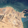 This satellite image from Planet Labs PBC shows the Ras Laffan industrial area in Qatar on March 6, 2026.