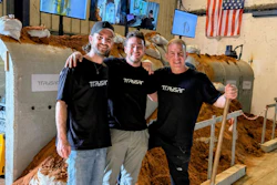 Traysar founders (left to right) Yadin Soffer, Asher Katz and Gilad Adin.