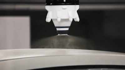 With the EcoBell4 Pro and the HTE process, clear coat consumption per body is reduced.