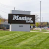 Outside of Master Lock's plant in Milwaukee, Wisconsin, on May 3, 2023.