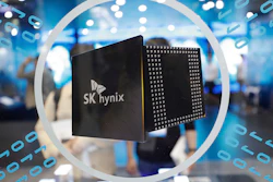 A logo of SK Hynix is seen at Korea Electronics Show in Seoul, South Korea, on Oct. 8, 2019. The big South Korean chipmaker will begin trading on the Nasdaq Friday, July 10, 2026.