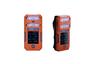 The Axen AX4™ is a practical four-gas monitor designed by Industrial Scientific to help organizations protect workers with dependable gas detection that is easy to deploy, use and maintain.
