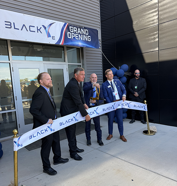 BlackVe yesterday celebrated the opening of its new satellite manufacturing facility at MaxQ@Kirtland in New Mexico.
