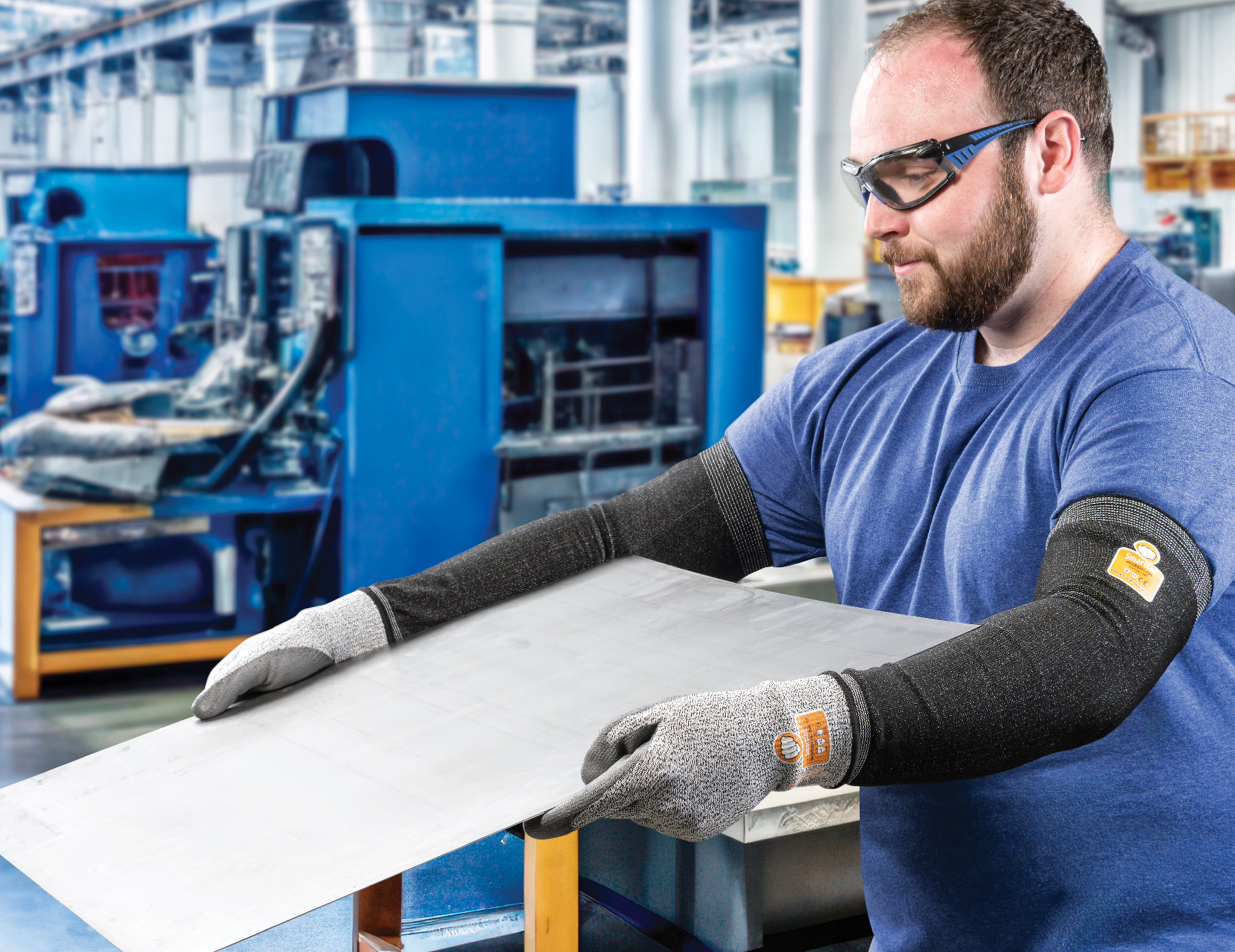 Brass Knuckle® Smart Cut™ Sleeve (bkcrs231) And Gloves For Single Source Hand And Arm Protection System Pr Image 1 8 26 26