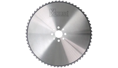 The M. K. Morse Company's M-Finity features chip breakers that prevent gullet clogging and chip buildup.