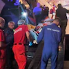 In this image made from video provided by Russian Emergency Situations Ministry press service, medical and rescue workers put those injured in a fire at the Amur Gas Chemical Complex on a plane to Moscow in Blagoveschensk, Amur region, Russia, Thursday, Aug. 27, 2026.