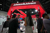 Visitors tour a Johnson & Johnson's booth promoting medical machines at the medical service sector for China International Fair for Trade in Services (CIFTIS) at the Shougang venue in Beijing, Wednesday, Sept. 9, 2026.