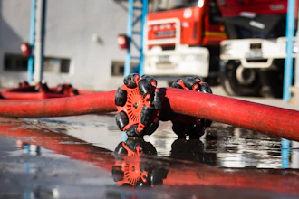 Hose-Pull can move across various types of surfaces, reducing ground friction to ease movements and physical stress.