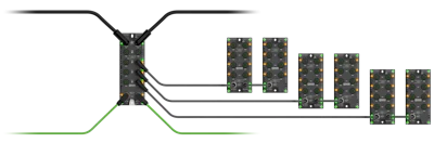 The new pure.IO IO-Link I/O modules from Murrelektronik enable IO-Link to be daisy-chained, opening up new possibilities for decentralized installation.