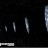 Rendezvous Robotics logo with satellite constellation in Earth orbit