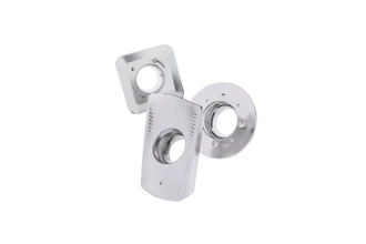 White dual-head motion-activated security light fixture with sensor and adjustable arms